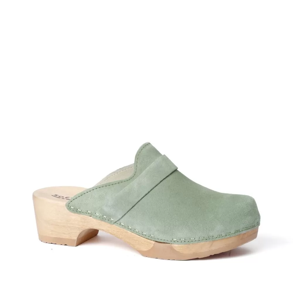 SOFTCLIX Tamina Kaschmir Mint (Natur)<Frau Clogs