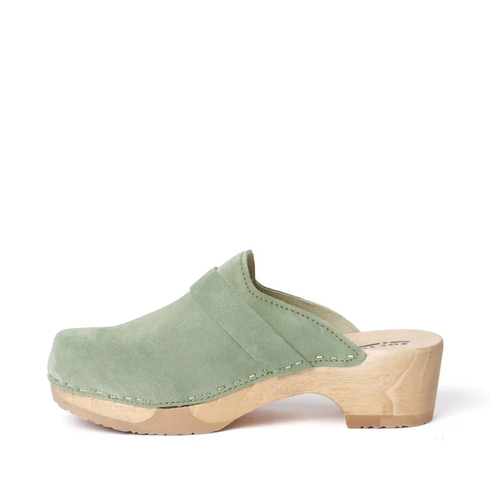 SOFTCLIX Tamina Kaschmir Mint (Natur)<Frau Clogs