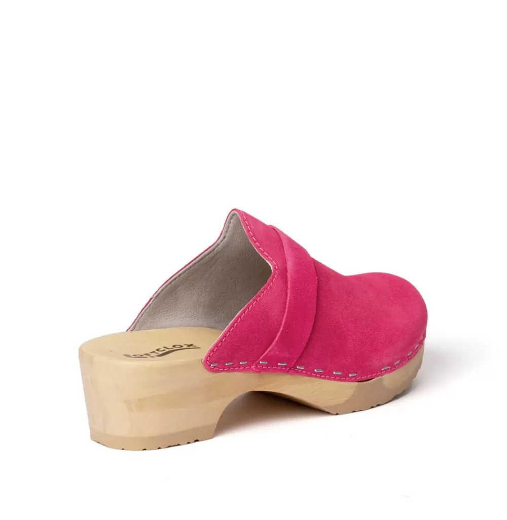 SOFTCLIX Tamina Kaschmir Pink Kiss (Natur)<Frau Clogs