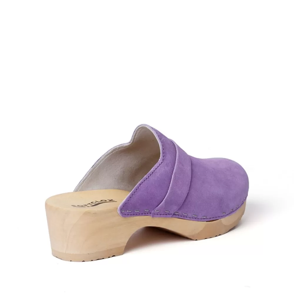 SOFTCLIX Tamina Kaschmir Violett (Natur)<Frau Clogs
