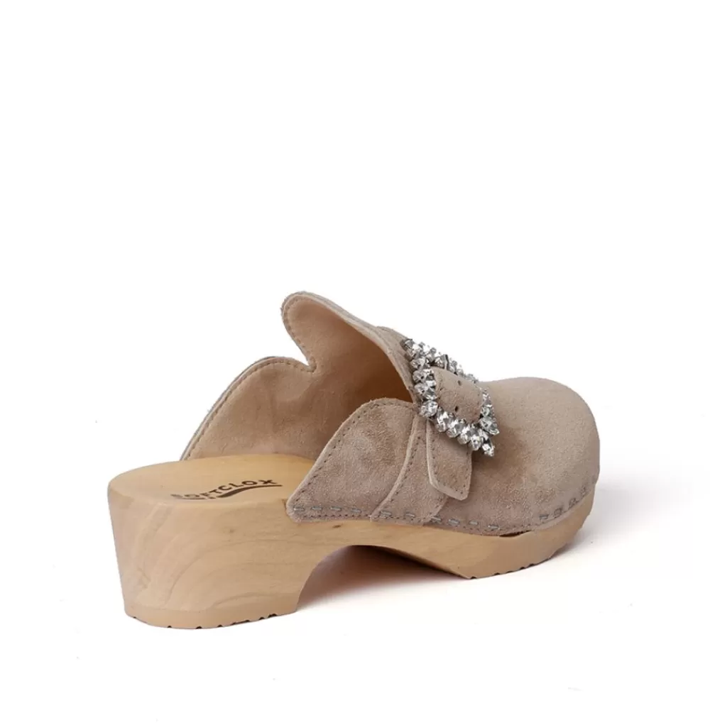 SOFTCLIX Teodora Kaschmir Taupe (Natur)<Frau Clogs