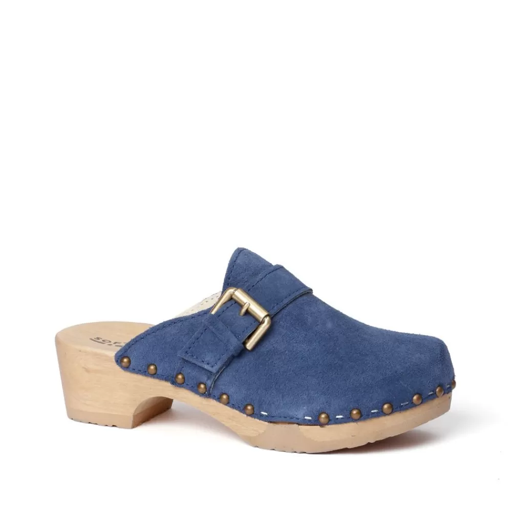 SOFTCLIX Tomma Kaschmir Jeans (Natur)<Frau Clogs