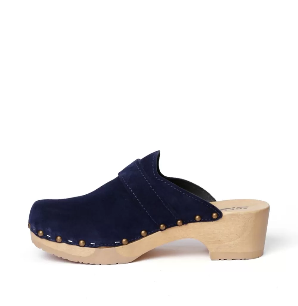 SOFTCLIX Tomma Kaschmir Midnight (Natur)<Frau Clogs