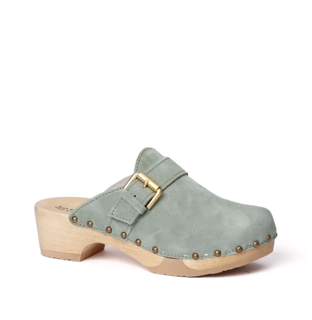 SOFTCLIX Tomma Kaschmir Mint (Natur)<Frau Clogs