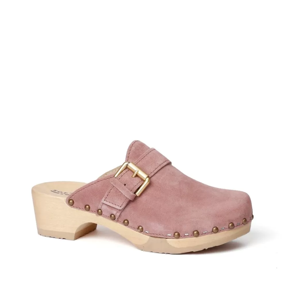 SOFTCLIX Tomma Kaschmir Rose (Natur)<Frau Clogs