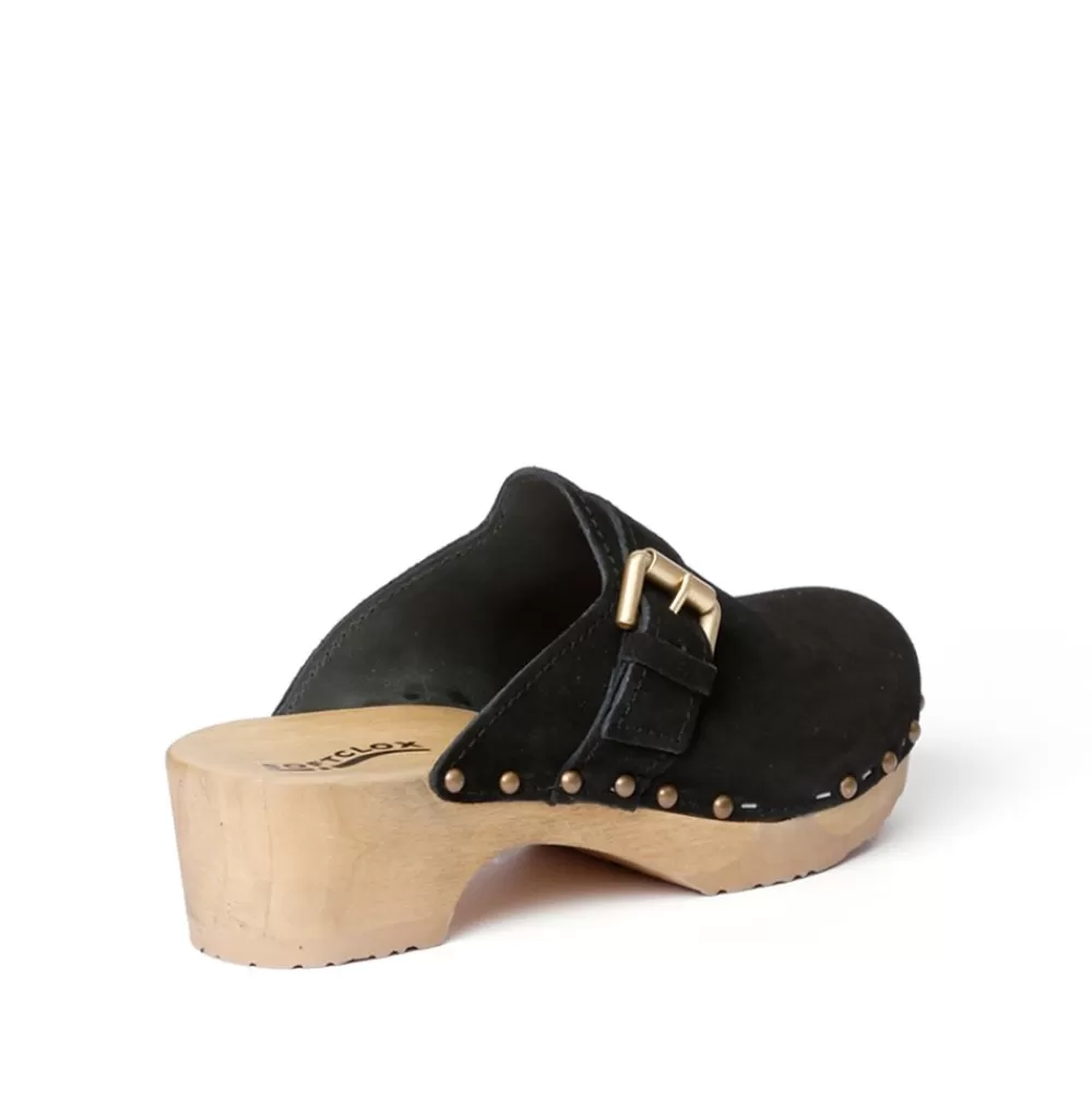 SOFTCLIX Tomma Kaschmir Schwarz (Natur)<Frau Clogs