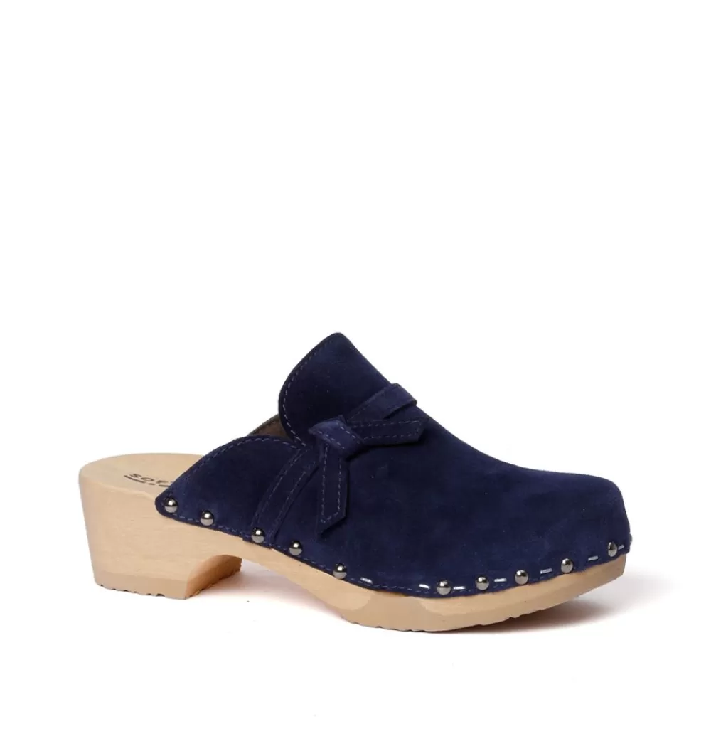 SOFTCLIX Torina Kaschmir Midnight (Natur)<Frau Clogs